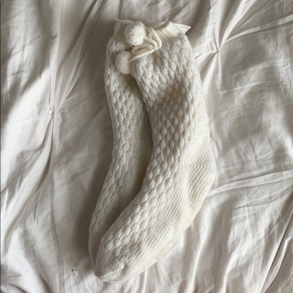 brand new fluffy socks